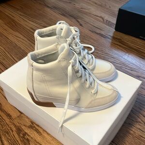 Sorel White High Top Sneakers - New with tags! Size 6.5!